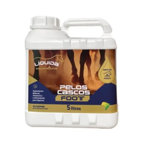 Pelos Cascos Foot Líquida Equinos