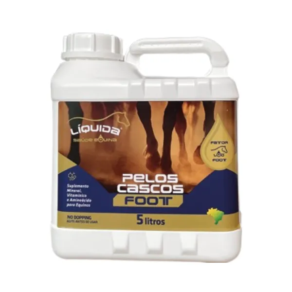 Pelos Cascos Foot Pelos Cascos Foot Líquida Equinos